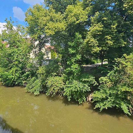 Appartement Direkt Am Fluss Coburg Buitenkant foto