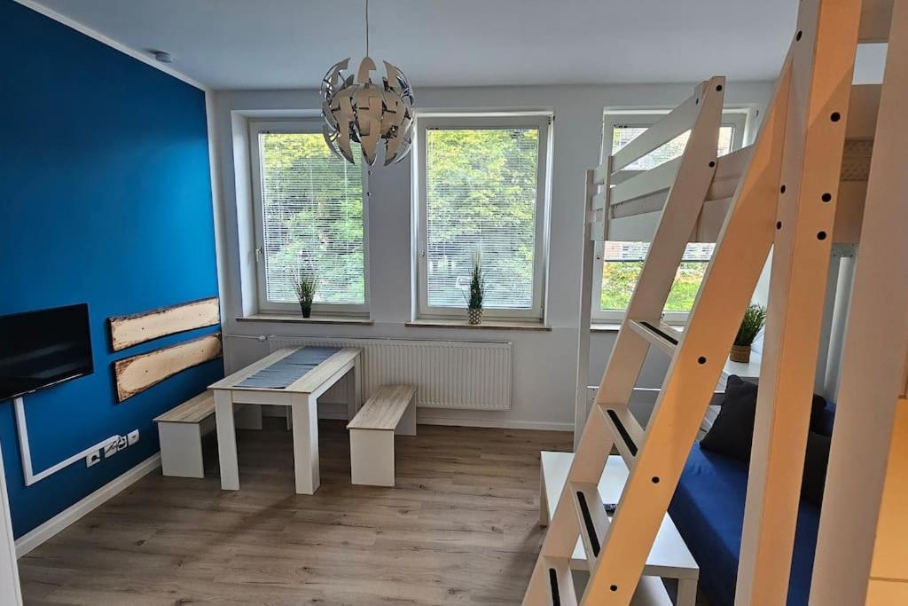 Appartement Direkt Am Fluss Coburg Buitenkant foto